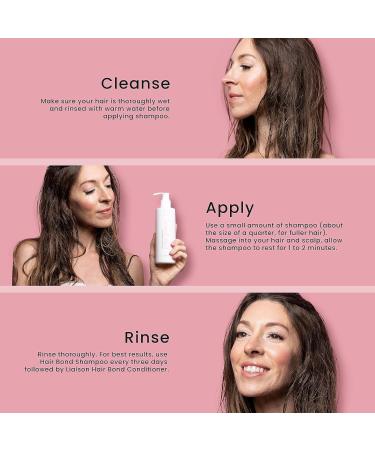 Liaison Hair Bond Shampoo - Strengthen & Repair Hair | International Shipping Available - Buy Online on SooperMarket.com