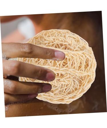 Angoily 12 Pcs Natural Loofah Bath Scrubber Set - Eco-Friendly Mesh Sponges for Shower & Scrubbing - Perfect for Exfoliating & Skin Care - Buy Online on SooperMarket.com