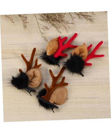 minkissy 2 Pairs Hair Clips Kids Hairpin Child Antlers Headband - Buy Online on SooperMarket.com