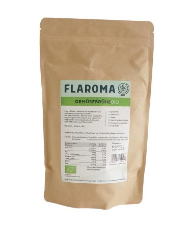 Organic vegetable broth 600g - 30l without flavor enhancers no glutamate yeast extract gluten -free lactose -free vegan as a broth and spice - flaroma soup trade universal 600 g (1 Pack)
