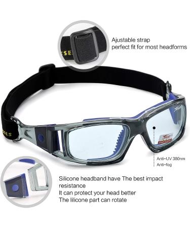 Pellor Safety Goggles - Anti-fog Eye Protection Sports Eyewear in Blue - Buy Online on SooperMarket.com