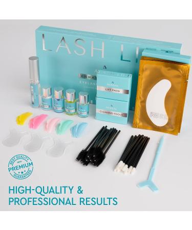 AYASAL Lash Lift Kit - 2023 Upgraded Eyelash Perm for 6 Weeks | Professional Semi-Permanent Eyelash Kit for Salon & Home Use - Buy Online on SooperMarket.com