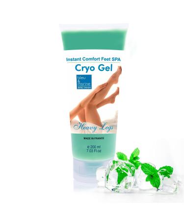 Bleumarine Bretania - Professional cooling gel for heavy legs |Immediate relief & cold effect |With essential oils & plant extracts |For athletes and everyday use |200 ml