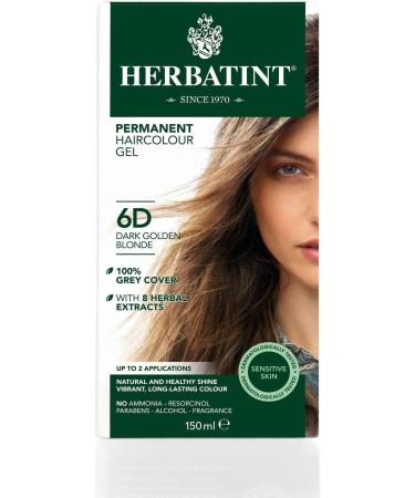 Herbatint Permanent Dye Care Of 8 Plant Extracts 150ml - 6D Dark Golden Blonde - Buy Online on SooperMarket.com