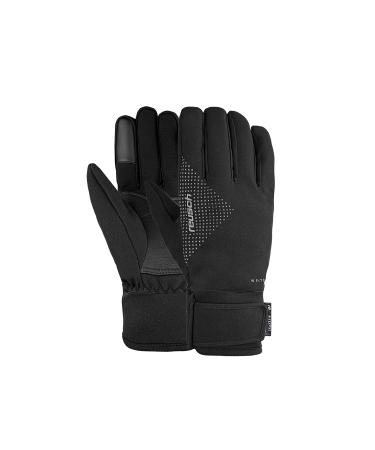 Reusch Outdoor Sports R-Tex XT Touch-Tec Waterproof Breathable Sports gloves for running cycling hiking touchscreen winter gloves XXL 7702 Black / Silver