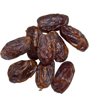 Wholefood Earth Organic Dried Medjoul Dates 3kg - Raw, Vegan, High Fibre | GMO-Free & Certified Organic - Buy Online on SooperMarket.com