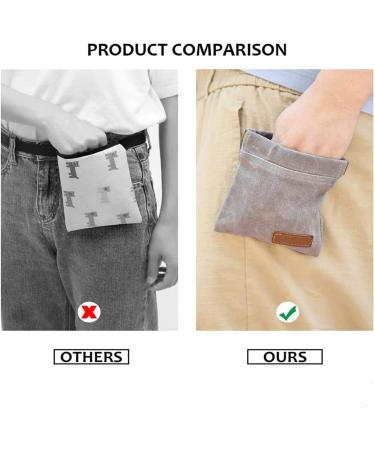 Deliciency Dog Elder Leader - Free-Handed Training with Automatic Closure | Small Forage Bags & Carabiners | 2 Pack Puppy Treats for Dogs - Buy Online on SooperMarket.com