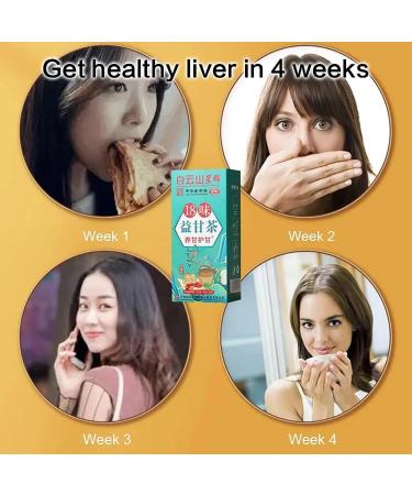 18 Flavors of Liver Protection Tea - 18 Flavors Liver Care Tea Everyday Nourishing Liver Tea and Protect Liver Tea Nourish The Liver and Protect The Liver Chinese Nourishing Liver Tea (2 Box) - Buy Online on SooperMarket.com