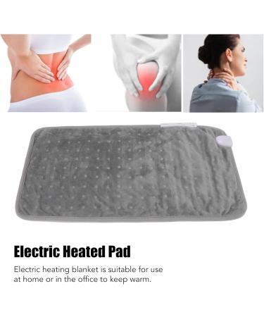 Huairdum Electrical Heating Mat - Soft 6-Gear Heating Blanket for Office Living Room & Bedroom - Comfortable LCD - EU Plug 220-240V (Gray) - Buy Online on SooperMarket.com