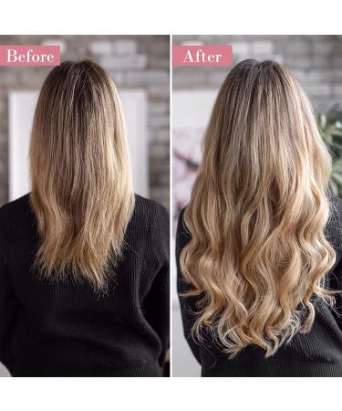 REECHO Blonde Hair Extensions 4PCS Clip in Hair 20 Thick Long Beach Wave Synthetic Hairpieces 6H12-Chocolate Brown with Blonde Highlights, 24 Inch, Pack of 4, 280g - Buy Online on SooperMarket.com