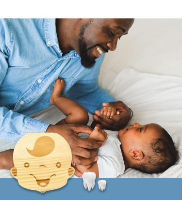 Jagowa Wooden Baby Teeth Save Box - Memory Collection Organizer for Baby Kids Teeth (Girl Boy) - Buy Online on SooperMarket.com