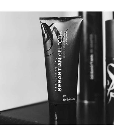 Sebastian Gel Forte Strong-Hold Gel 6.8 fl oz - Long-Lasting Hold for Hair Styling - Buy Online on SooperMarket.com