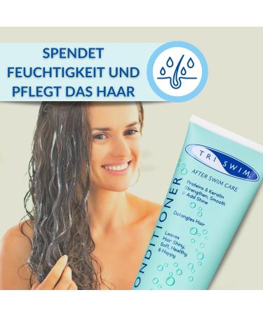 TRISWIM Moisturizing Hair Regenerating Conditioner for Swimmers - Lychee Mango 250ml | Best eCommerce Shipping Internationally - Buy Online on SooperMarket.com