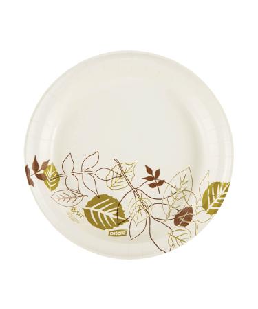Dixie 8.5 Medium-Weight Paper Plates by GP PRO (Georgia-Pacific), Pathways, UX9WS, 500 Count (125 Plates Per Pack, 4 Packs Per Case) Pathways Design 8.5 in
