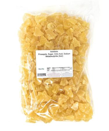 Yankee Traders Dried Pineapple Chunks 4lb - Premium Quality Natural Snack - Buy Online on SooperMarket.com