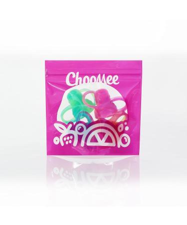 ChooMee Sipn Food Bag Topper 4 Ct - Sorbet Swirl Color Collection - Perfect for Snacks & Meal Prep - Shop Now! - Buy Online on SooperMarket.com
