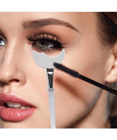 Hugsweet Eyelash Separator Tool | Makeup Tools Eyelash Tool | Reusable Eye Template Eyebrow Stencils Silicone Multifunctional For Beginners Designed For Women Transparent color - Buy Online on SooperMarket.com