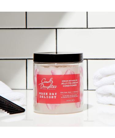 Carol's Daughter Detangling Jelly-to-Cream Conditioner 20 Oz - Glycerin & Rose Water, Paraben-Free Moisturizing Curl Conditioner for Hydration & Shine - Buy Online on SooperMarket.com