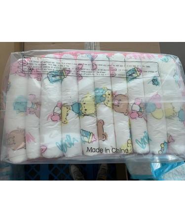 LittleForBig Printed Adult Brief Diapers - ABDL 10 Pack - Baby Cuties MM in Pink | Comfort & Quality for Adult Baby Diaper Lovers - Buy Online on SooperMarket.com