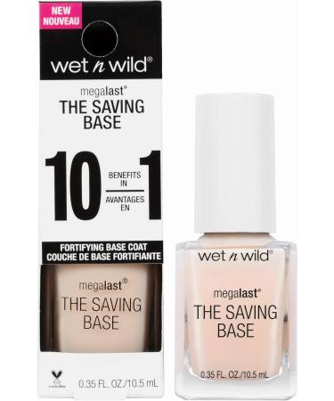 wet n wild E220D Megalast The Saving Base Fortifying Base Coat without Formaldehyde/Toluene/Phthalates - Buy Online on SooperMarket.com