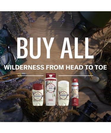 Old Spice Aluminum Free Dry Spray Men's Deodorant 24/7 Odor Protection Wilderness Scent of Lavender 4.3oz (Pack of 3) - Buy Online on SooperMarket.com