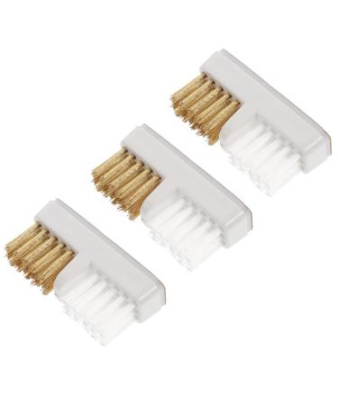 FOMIYES 3PCS Nail Drill Bit Brushes Nail Sanding Buffing Bit Head Cleaner Brushes Manicure Accessories for Home Shop