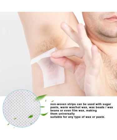 1000 Fleece Strips for Hair Removal | Wax Stripes Sugar Paste Eyebrow & Bikini Waxing - Gentle & Effective - Buy Online on SooperMarket.com