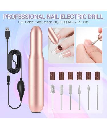 Cooserry Acrylic Nail Kit with Drill - Professional Starter Set for Acrylic Nails Extension and Art Designs - Buy Online on SooperMarket.com