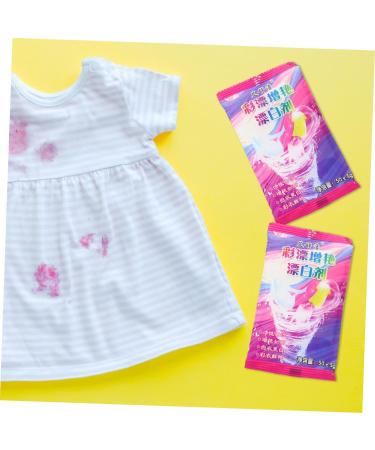 minkissy 1 Set Bleach Clothing Colour Agent Laundry Tool Active Oxygen Agent Stain Brightening Agent - Buy Online on SooperMarket.com