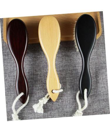 Beavorty 3-Pack Bamboo Beard & Hair Brush Set for Men 20x5cm Mustache Baby & Bathroom Grooming Brushes - Buy Online on SooperMarket.com