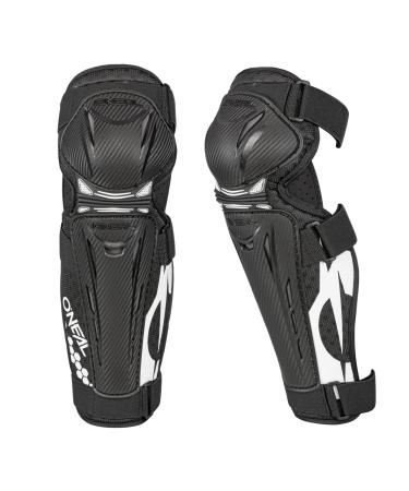 O'neal |Kneeprotector |Mountainbike MTB Downhill |Lightweight & breathable plastic in carbon look EU 2016/427 |Trail for Carbon Look Knee Guard |Adults L black