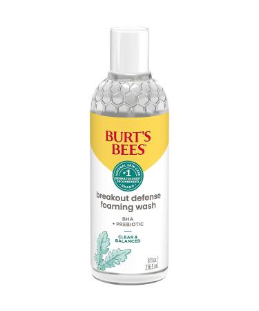 Burt's Bees Foaming BHA Face Wash - Breakout Defense Cleanser 8 Oz - Buy Online on SooperMarket.com