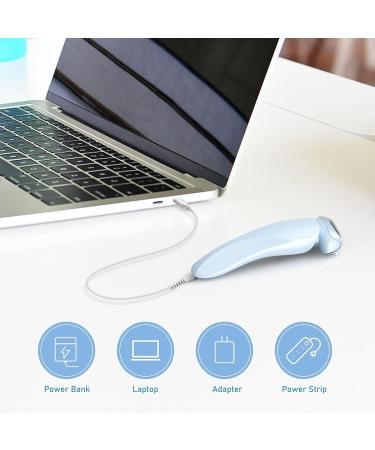 Misoce Electric Razor for Women - Cordless IPX7 Bikini Trimmer for Face, Legs, and Underarms - Buy Online on SooperMarket.com
