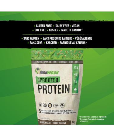 Sprouted Protein Unflavoured 1kg | Vegan plant-based organic gluten-free Beige & Athlete's Blend Protein Powder Chocolate Flavour 1 kg - Buy Online on SooperMarket.com