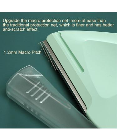 Botiniv 5 PCs Eyebrow Razor Set for Men & Women | Triangular Multi-Purpose Stainless Steel Facial Razors - Purple & Green - Buy Online on SooperMarket.com