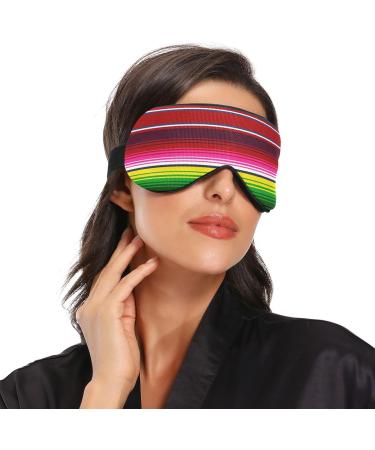 Adjustable Light Blocking Eye Mask for Deep Sleep | Haskirky Comfortable Sleep Mask for Travel, Yoga, Meditation | Men and Women - Buy Online on SooperMarket.com