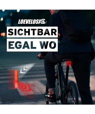 Loevelosi Bicycle Rear Wheel Reflector - Cat Eye Red Lamp with STVZO Compliant Reflectors for Children's Bikes | No Clamping Required - Buy Online on SooperMarket.com