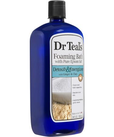 Dr Teal's Ginger & Clay Foaming Bath 3-Pack - 102 Fl Oz Total - Buy Online on SooperMarket.com
