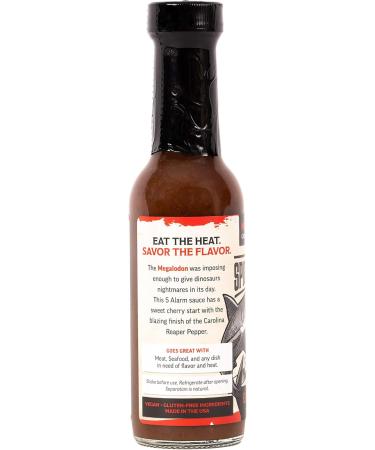 The Spicy Shark Megalodon Carolina Reaper Hot Sauce 148ml - Buy Online on SooperMarket.com