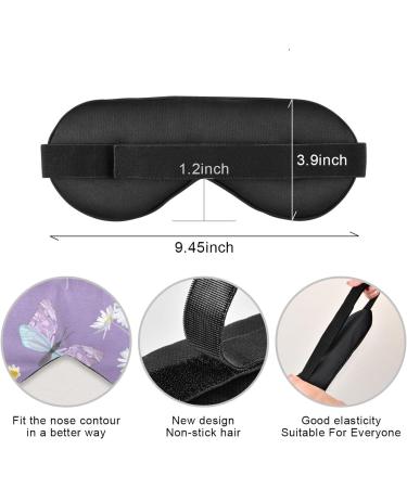 Adjustable Light Blocking Eye Mask for Deep Sleep | Breathable & Comfortable | Ideal for Travel, Yoga, and Meditation - Buy Online on SooperMarket.com