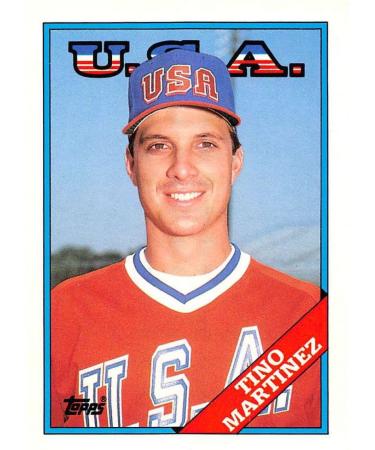 1988 Topps Traded #66T Tino Martinez OLY NM-MT RC Rookie Card