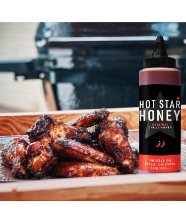 Hot Star Honey Chilli Sauce - Handcrafted Sweet Chili Sauce - 2 x 340g Bottles - Perfect for Chicken, Pizza, Pasta, Steak and Noodles - Buy Online on SooperMarket.com