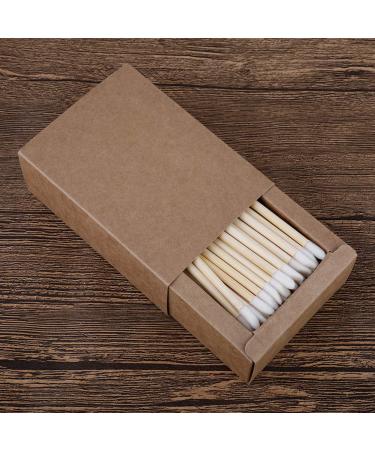 100pcs Disposable Lip Brushes | Eco-Friendly Makeup Applicators with Bamboo Handle - Lint Free Lipstick & Lip Gloss Wands - Buy Online on SooperMarket.com