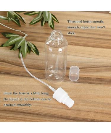 Refillable Portable Spray Bottle - 6 x 50ml Plastic Atomizer for Air Travel & Outdoor Sports - Buy Online on SooperMarket.com
