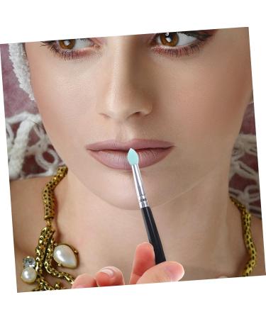 FOYTOKI 5pcs Silicone Eyeshadow Brush Glitter Eyeshadow Stick Glitter Outfit Lip Brush Plastic Handle - Buy Online on SooperMarket.com
