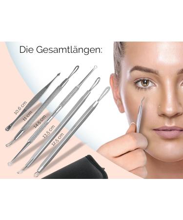 Professional Comedone Squeezer | Complete Blackhead Remover Set with Storage Case - International Shipping Available - Buy Online on SooperMarket.com