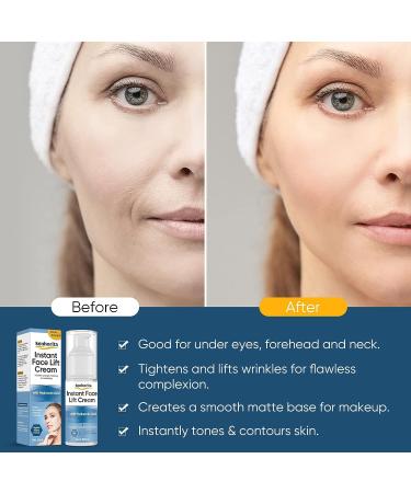 Instant Face Lift Cream - Tighten, Firm, and Smooth Skin - Face and Neck Wrinkle Treatment - Buy Online on SooperMarket.com