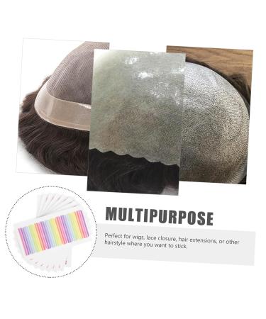 Angoily 8 Sheets Traceless Wig Installation Kit - Lace Front Tape Toupee Tape & Bold Hold for Perfect Hairline - Buy Online on SooperMarket.com
