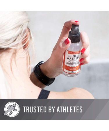 J.R. Watkins Pain Relieving Liniment Spray - Fast Acting Muscle Relief 4 fl oz (Pack of 6) - Buy Online on SooperMarket.com