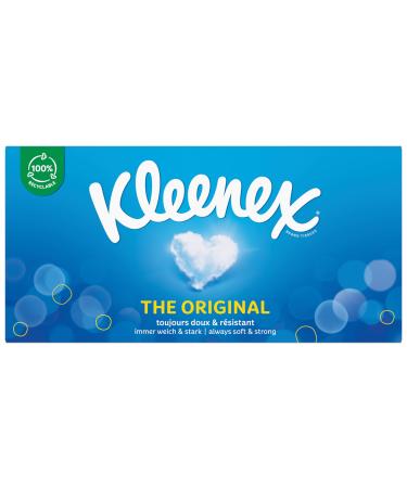 KLEENEX Original tissue box 72'S white 72 pieces (1 pack)